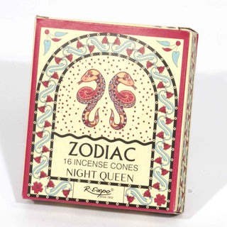Zodiac Incense Cones- Gemini: Night Queen