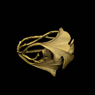 Ginkgo Cuff by Michael Michaud