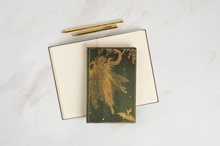 Olive Fairy Journal: Hardcover, Lined, Midi