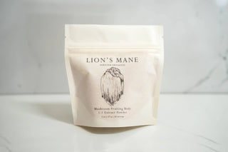 Lion's Mane Mushroom Powder: 2 oz