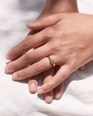 Drift Ring: 7 / Olive