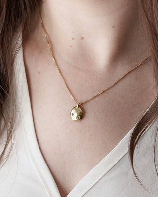 Mwala Constellation Necklace: Champagne