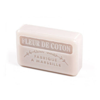 Au Savon de Marseille French Soap with Organic Shea Butter | Cotton Flower 125g