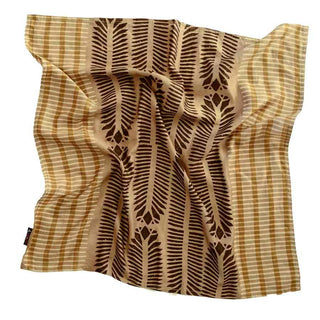 Hand Printed Cotton Silk Bandana - Ra