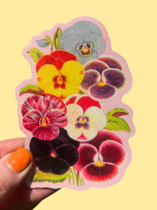 Violets Sticker - 4 Inch