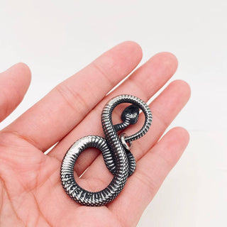 Stainless Steel Python Snake Pendant