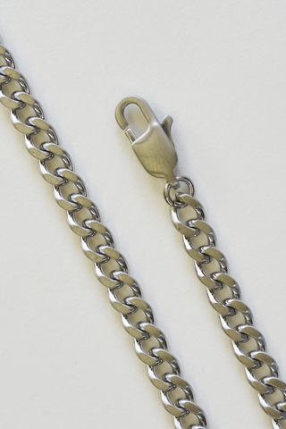 5mm Cuban Chain Stainless Steel Necklace