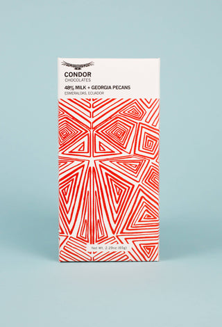 48% Milk Chocolate + Pecans Bar