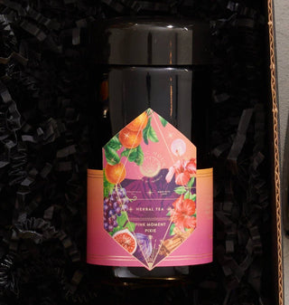 Pink Moment Pixie - Hibiscus Tangerine Dream Herbal Tea: Sampler Pouch (10-15 cups)