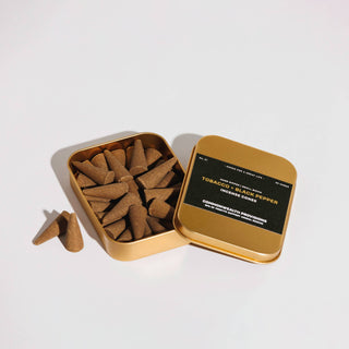 Tobacco + Black Pepper - Incense Cones