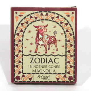 Zodiac Incense Cones- Taurus: Magnolia