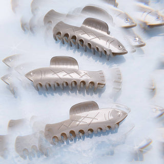 Herring Fish Acetate Hair Claw
