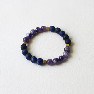 Psychic Protection - Lapis Lazuli, Amethyst, Hematite