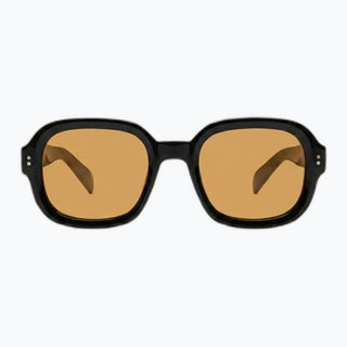 Boulevard Vintage-Inspired Sunglasses - Black