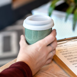 Emerald Ceramic Travel Mug – 12oz