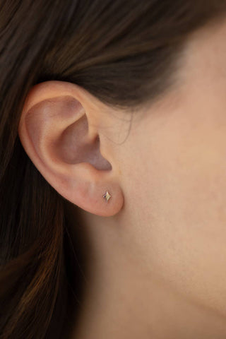 Twinkle Stud Earrings - Sterling Silver