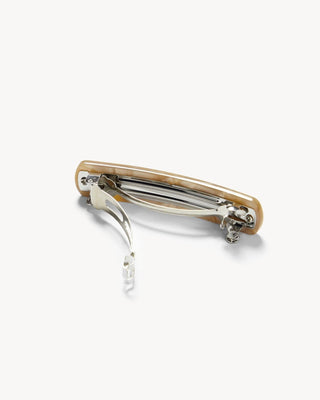 No. 3 Heirloom Barrette in Sand Shell