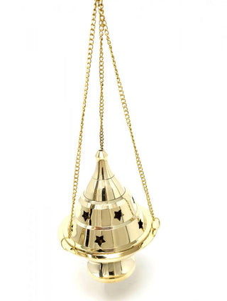 Hanging Brass Incense Burner