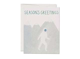 Holiday Yeti Card