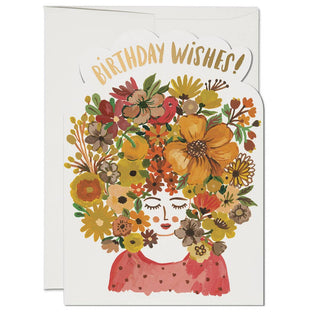 Floral Tresses Card