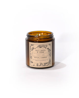 Palo Santo & Cedar Ritual 4oz. Candle