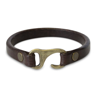 Standard Leather Bracelet - Brown