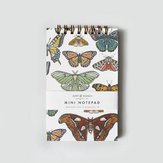 Butterfly + Moth Collection - Mini Spiral Notepad