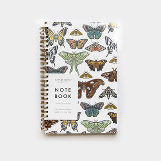 Butterfly + Moth Collection - Spiral Bound Notebook