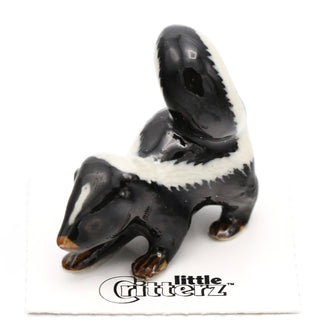 Little Critterz | Stinker - Skunk Porcelain Miniature