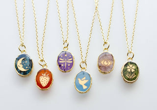 Symbol Stone Necklaces