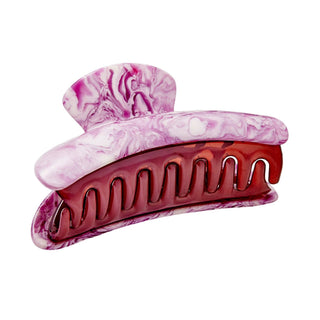 Grande Heirloom Claw in Marbled Orchid