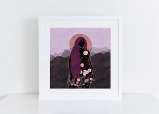 Moon Mother Art Print