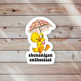 Shenanigan Enthusiast - Sticker