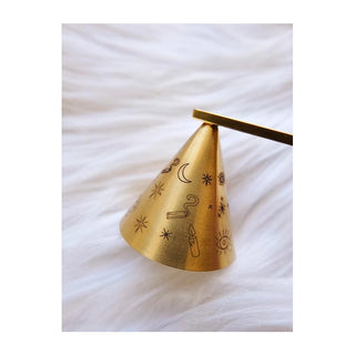 Goddess Provisions | Brass Candle Snuffer