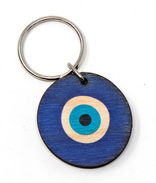Most Amazing | Evil Eye Wooden Keychain