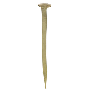 Large Brass Plated Forged Nail