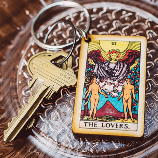 Most Amazing | The Lovers Wooden Keychain