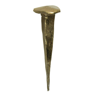 Small Brass Plated Forged Nail