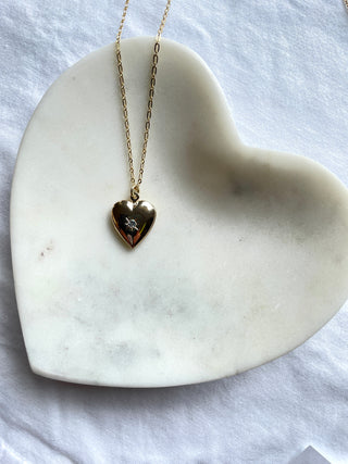 Heart Locket Necklace