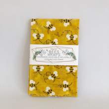 Almas+Co | Bee Print Beeswax Food Wraps