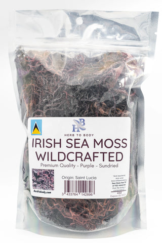 Herb To Body | Irish Sea Moss - Premium Quality St Lucia