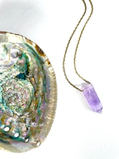 Indie South | Large Chunky Crystal Pendant Statement Necklace