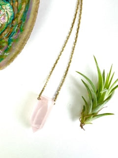 Indie South | Large Chunky Crystal Pendant Statement Necklace