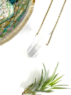 Indie South | Large Chunky Crystal Pendant Statement Necklace