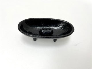 Cast Iron Canoe Smudge Pot/Incense Burner