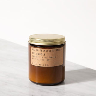 P.F. Candle Co. | Teakwood & Tobacco 7.2 oz Candle