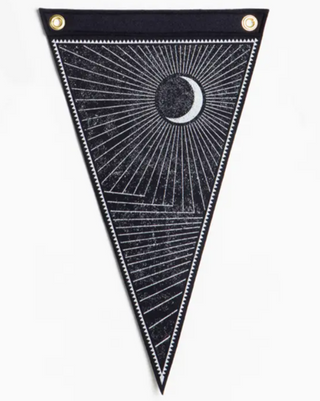 The Rise and Fall | Waxing Moon Flag
