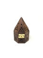 Wooden Charcoal Cone Burner Temple