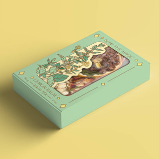 Lemon Balm Tarot Botanical Bath Tea Box