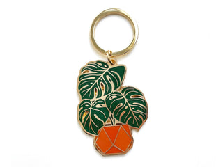 Paper Anchor Co. | Monstera Plant Keychain
